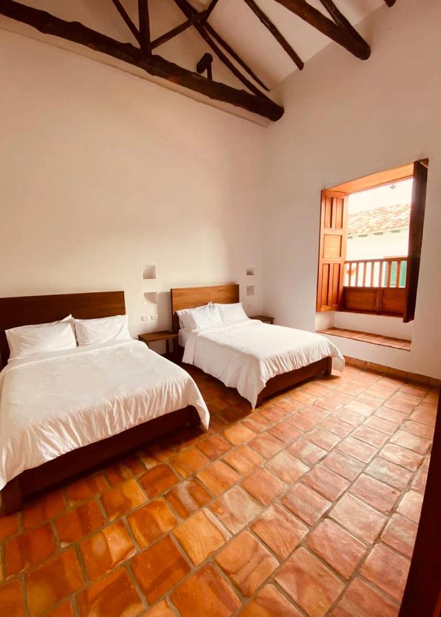 Hotel Casa Santo Domingo Guadalupe Santander Exterior foto