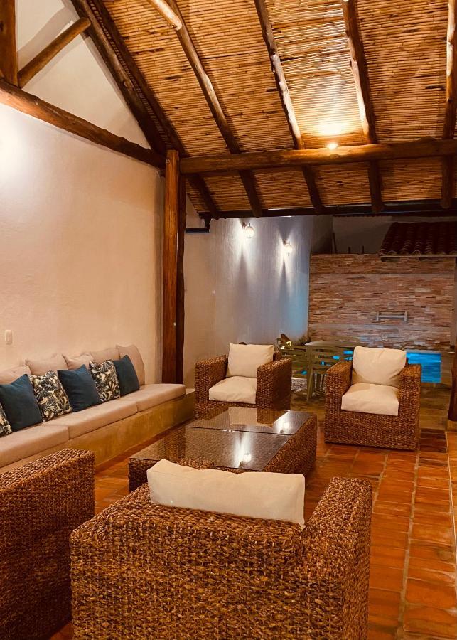 Hotel Casa Santo Domingo Guadalupe Santander Exterior foto