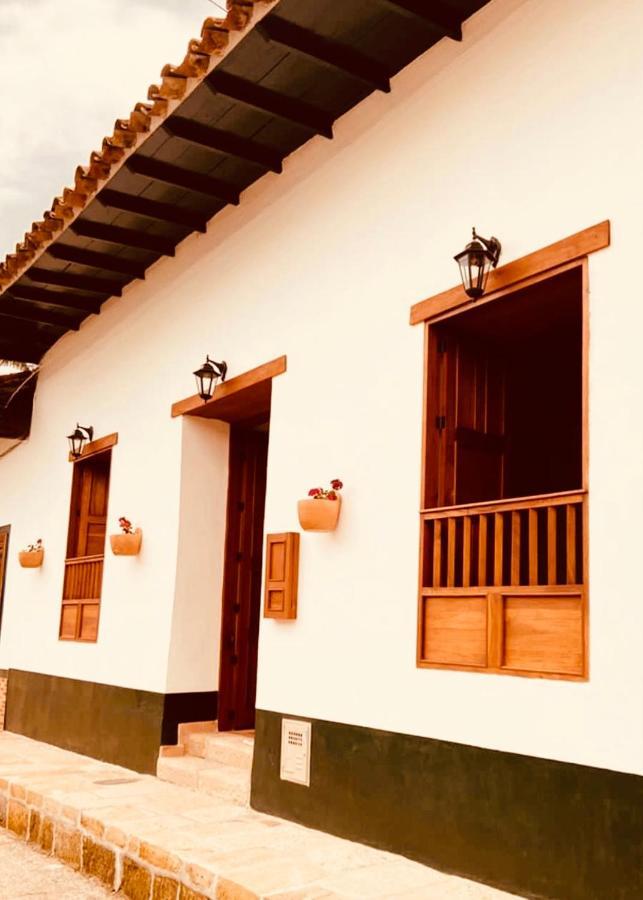 Hotel Casa Santo Domingo Guadalupe Santander Exterior foto